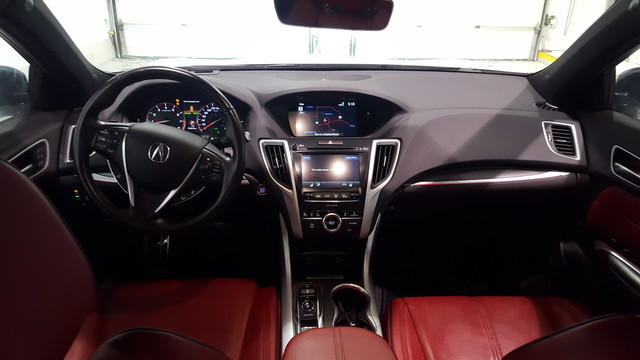 Used 2019 Acura Tlx Elite A Spec Sh Awd Executive Demo Direct From Acura Canada 2 Tone Red Interior All Wheel Drive Sedan