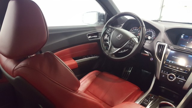 Used 2019 Acura Tlx Elite A Spec Sh Awd Executive Demo Direct From Acura Canada 2 Tone Red Interior All Wheel Drive Sedan